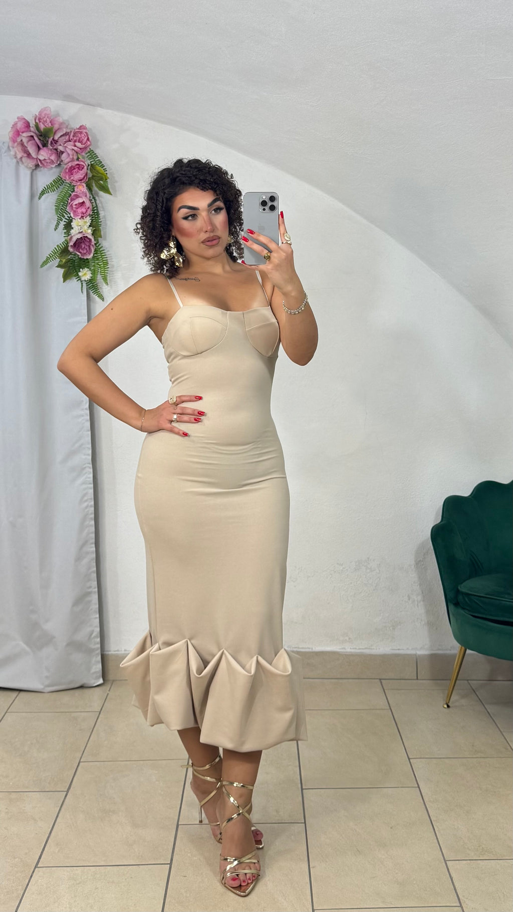 Dress Lara con Rouge
