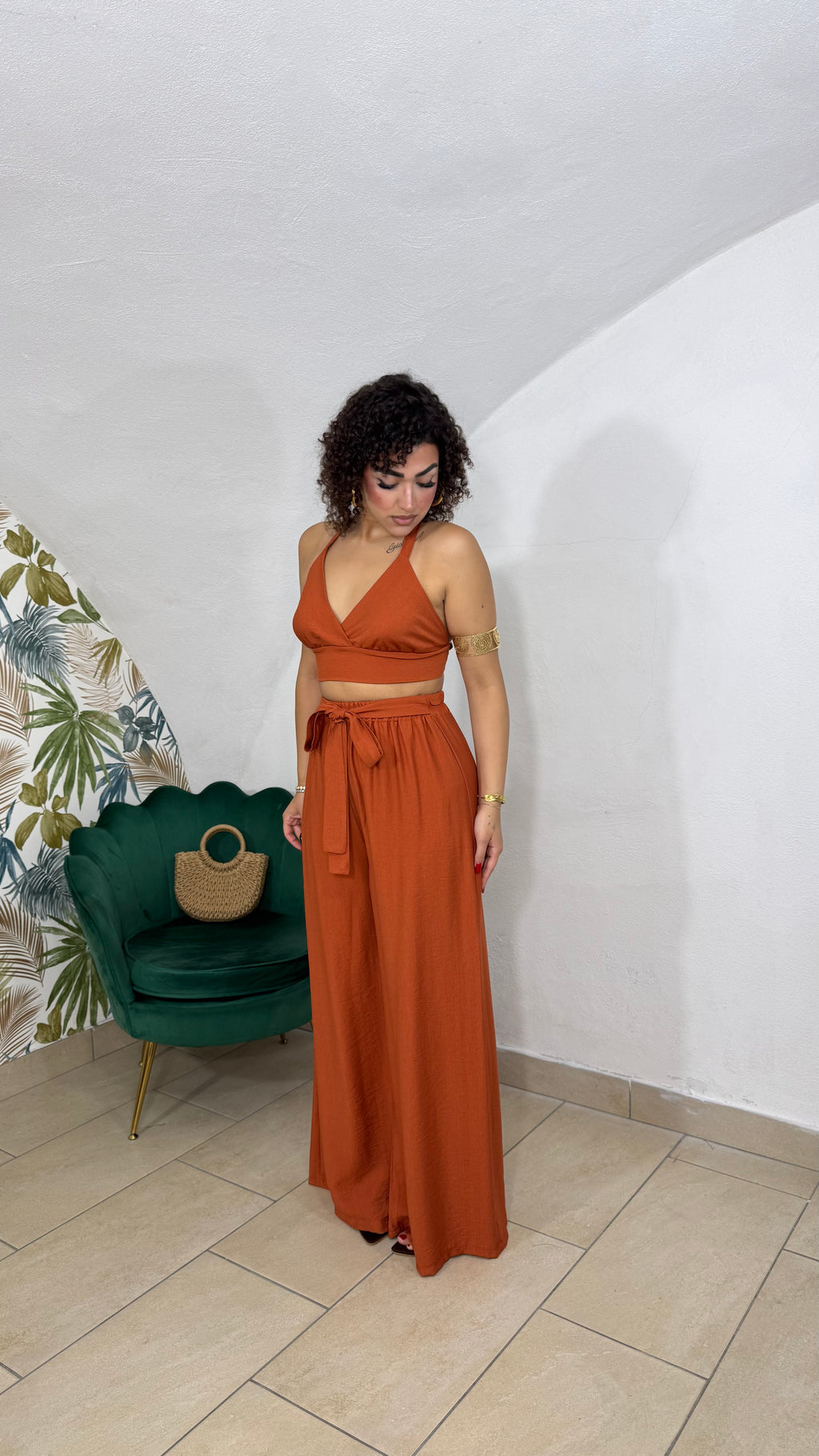 Coordinato Meredit in Lino