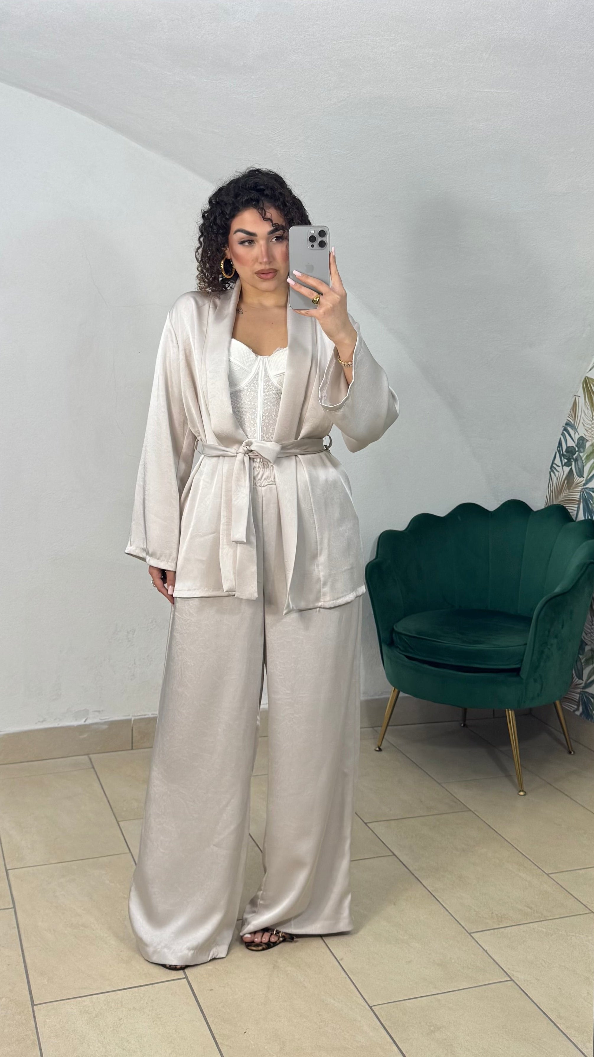 Tailleur Simil Seta