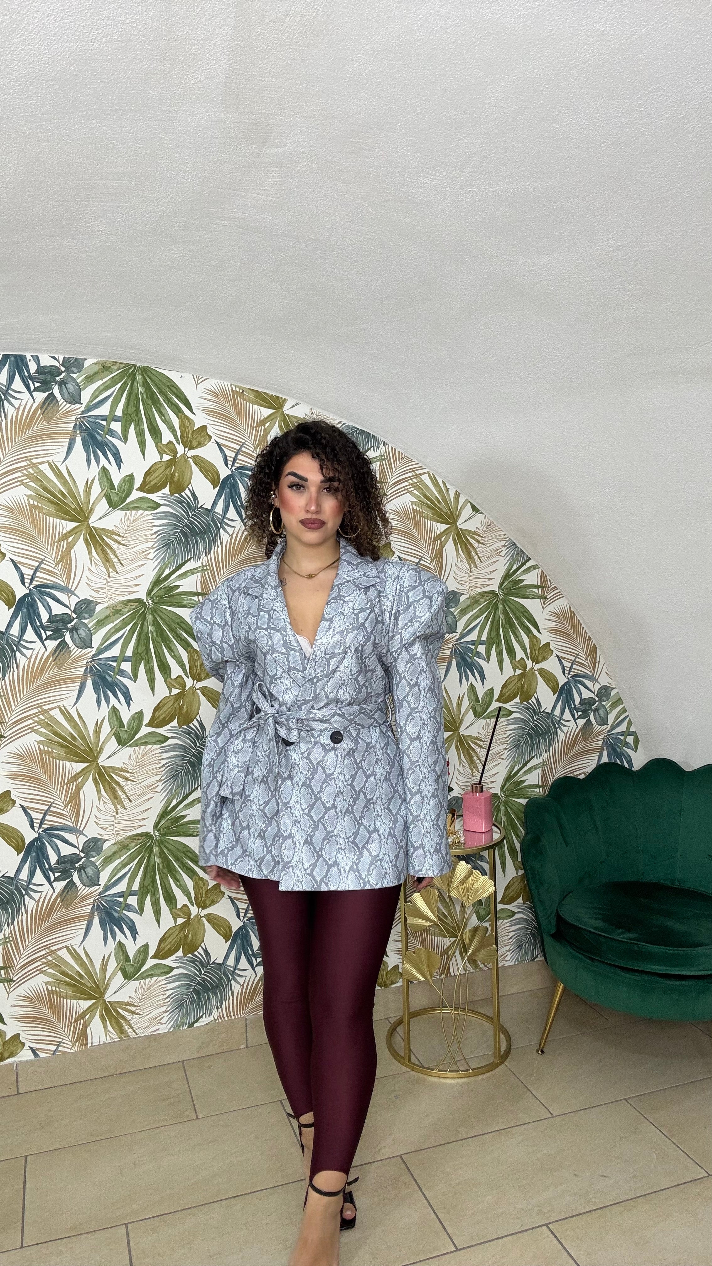 Giacca JustWest in Ecopelle