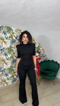 Jumpsuit con Spalla Preformata