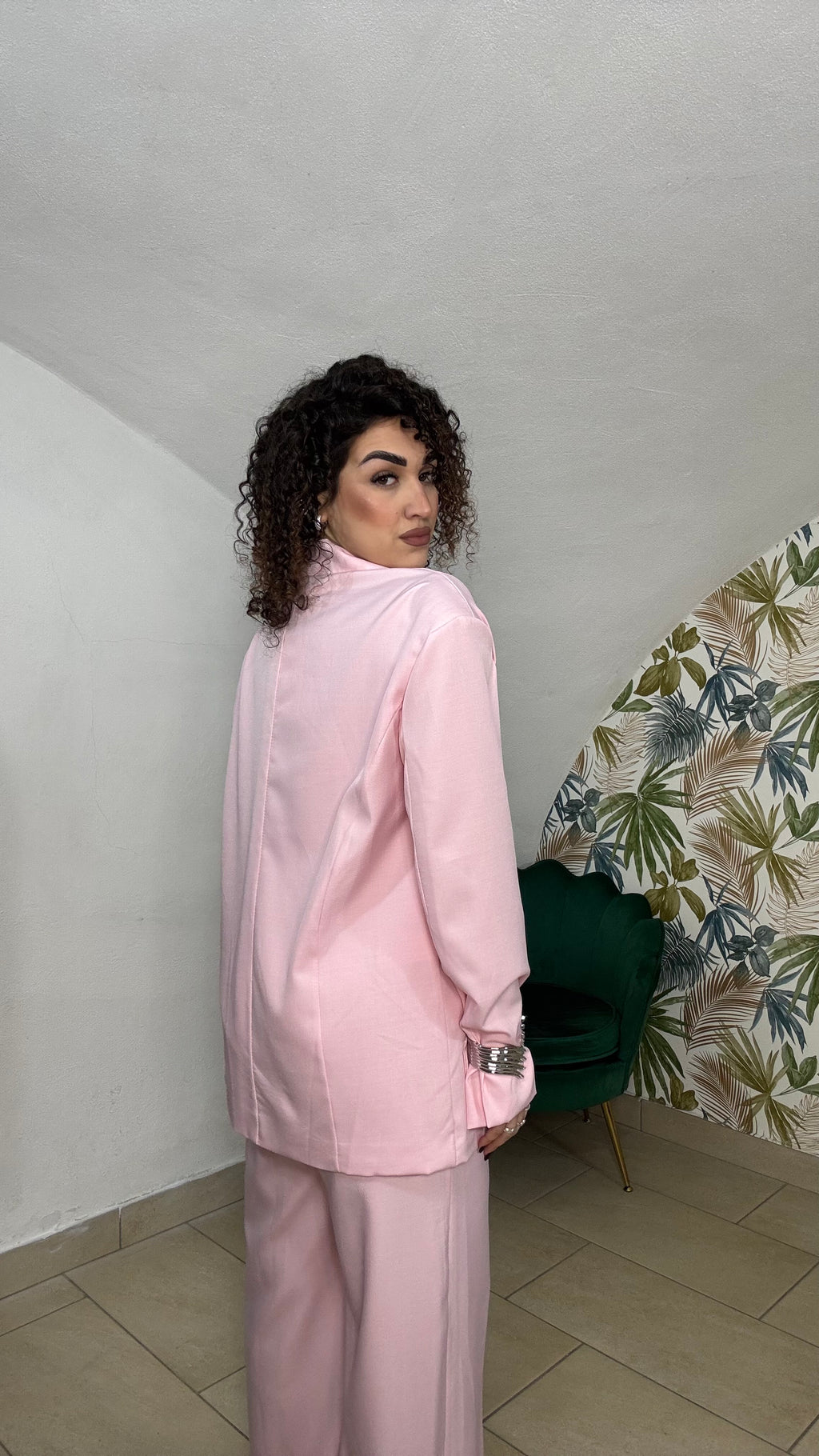Tailleur doppio petto over
