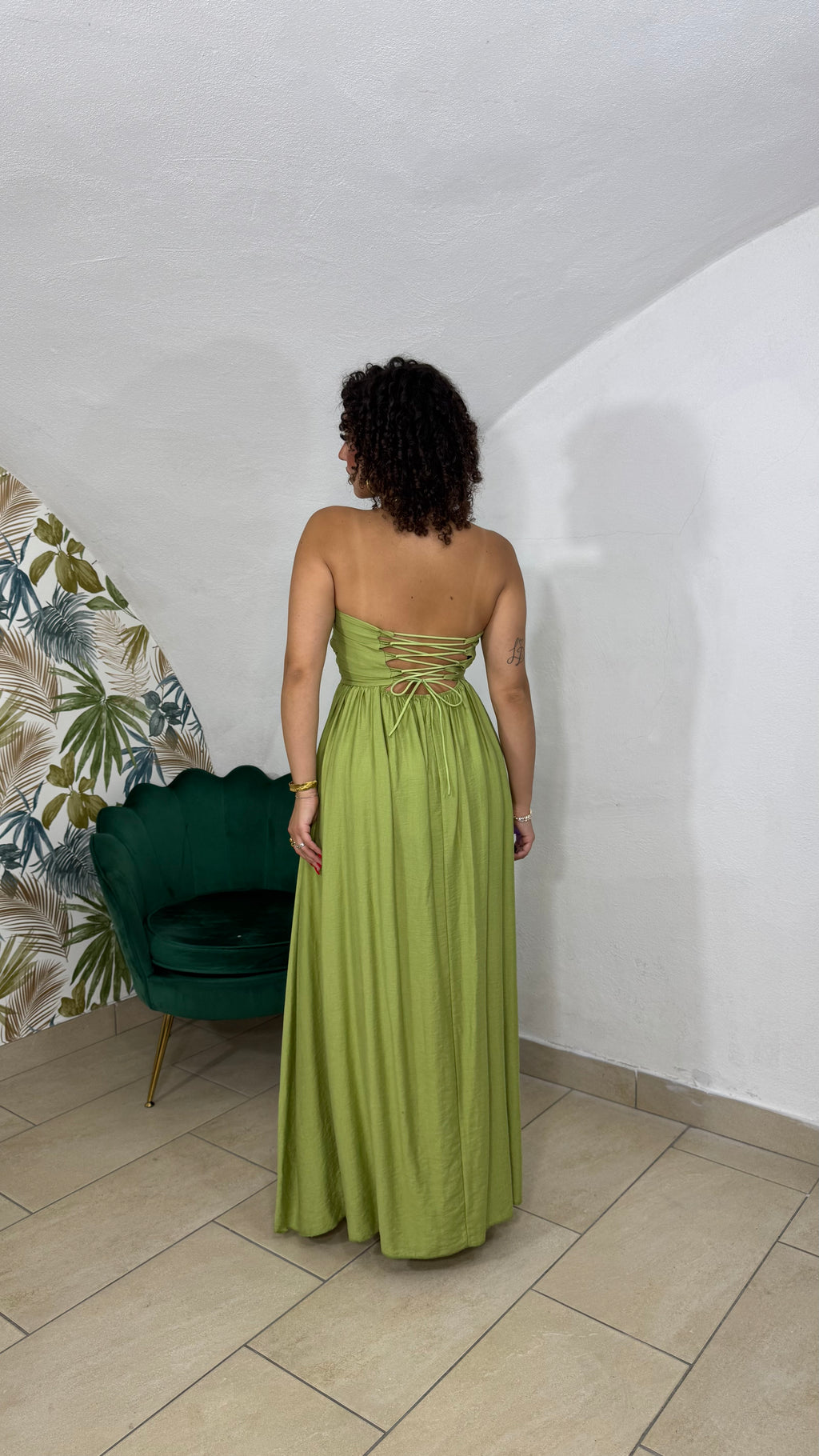 Dress Sara in Lino