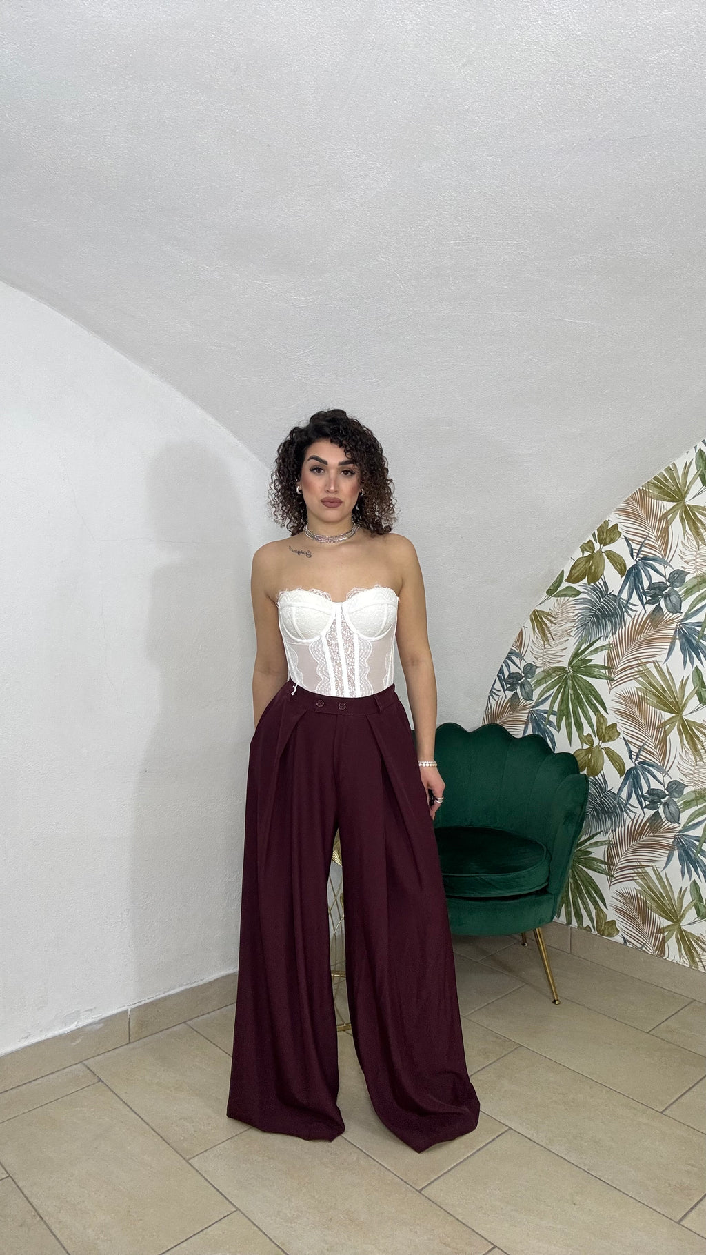 Corsetto in pizzo