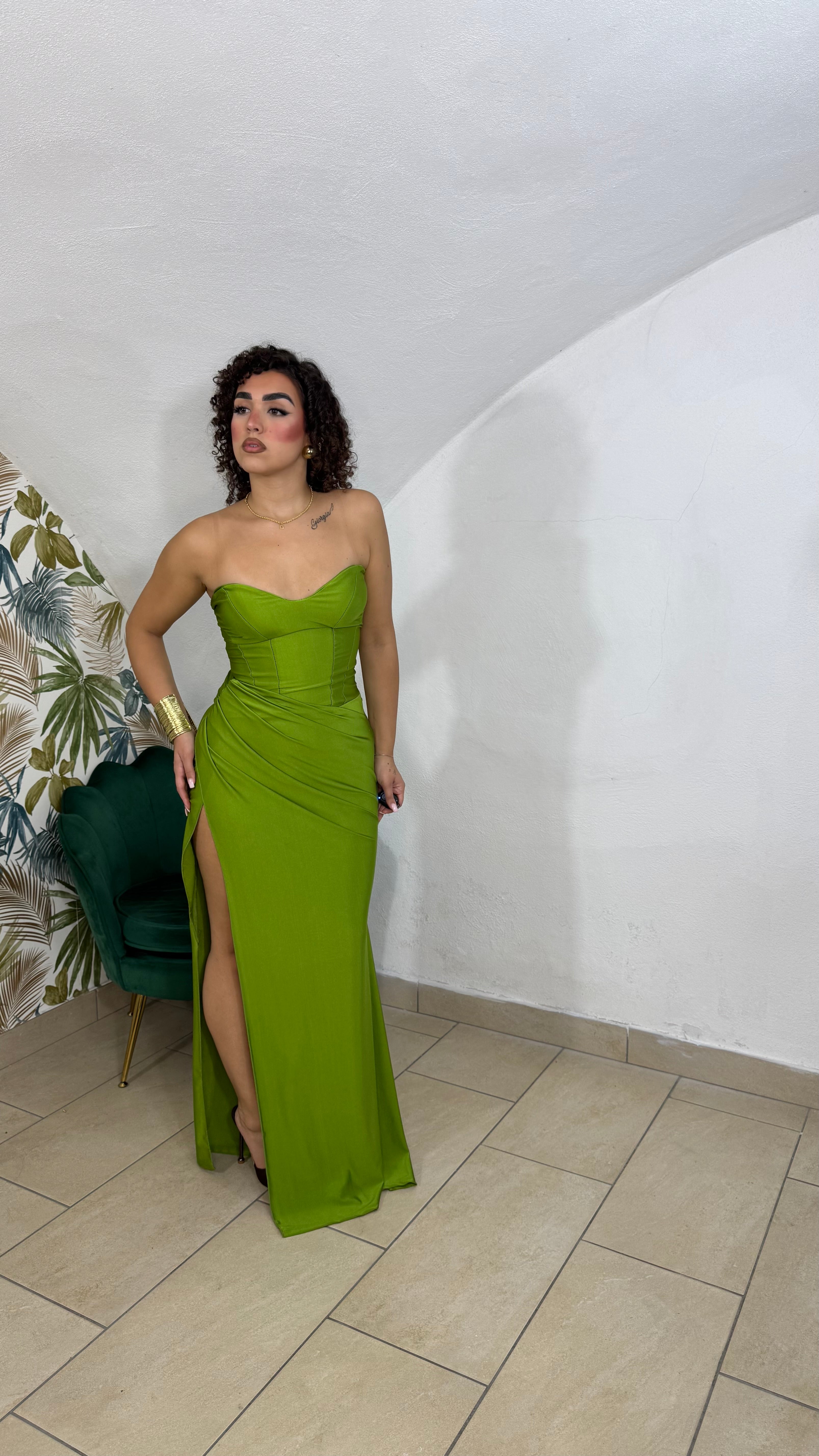 Dress Night verde