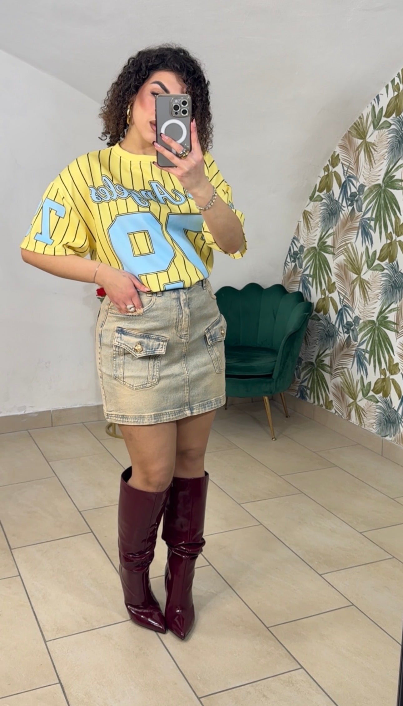 Mini Skirt con tasconi
