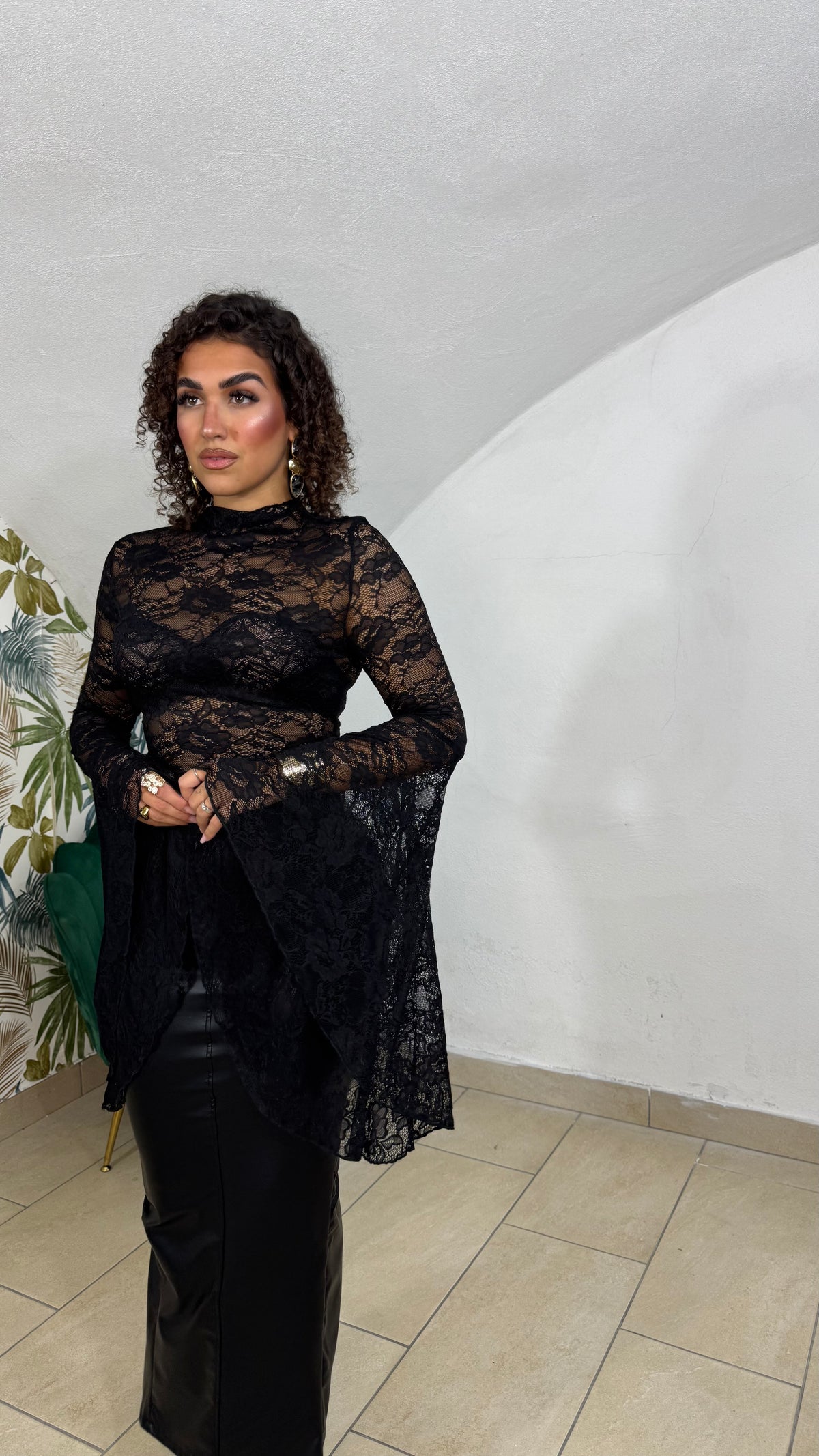 Maglia Megan in Pizzo