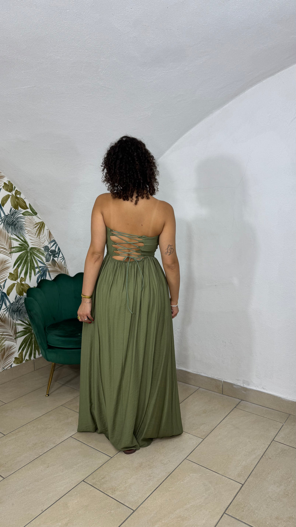 Dress Sara in Lino