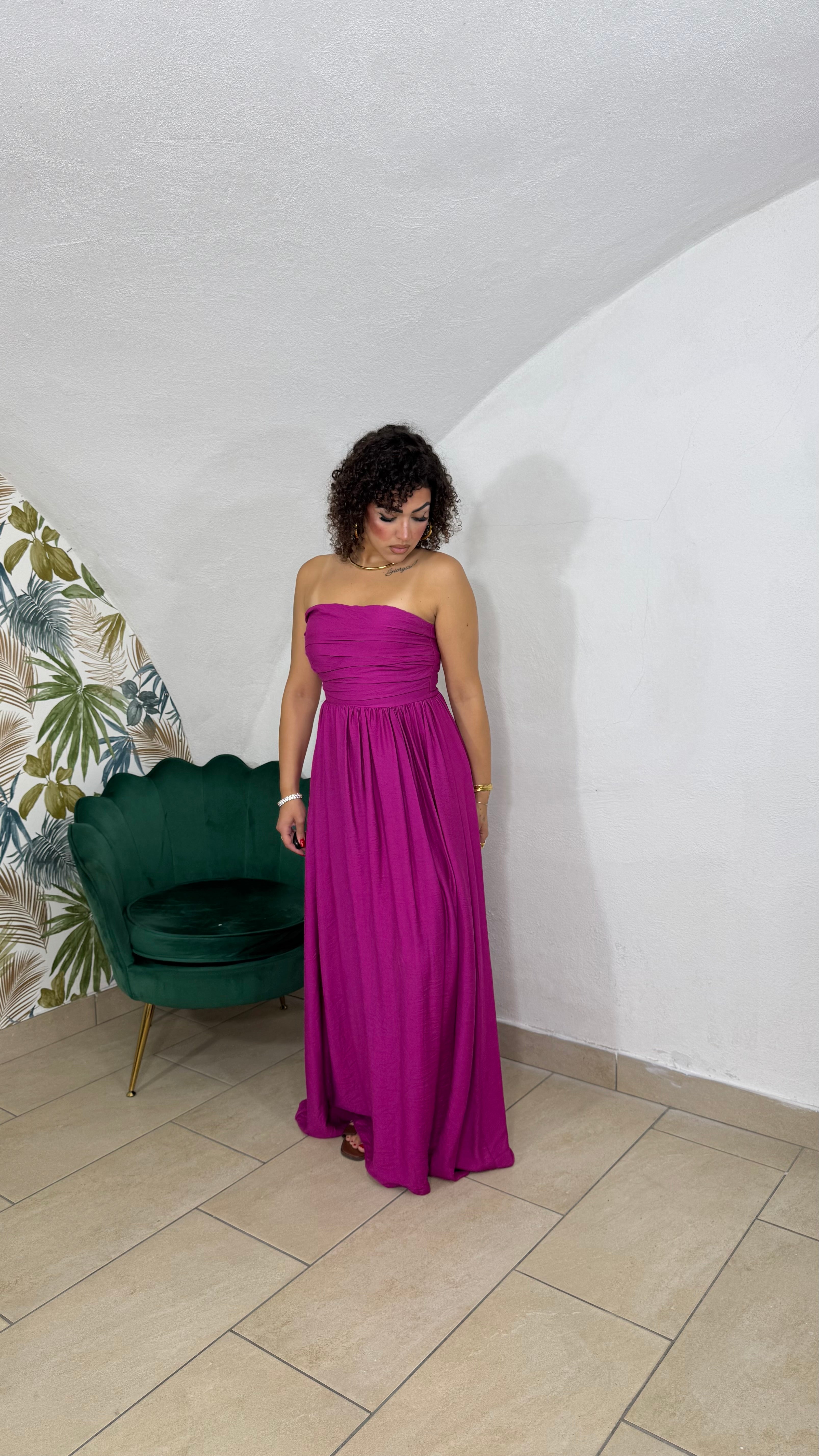 Dress Sara in Lino