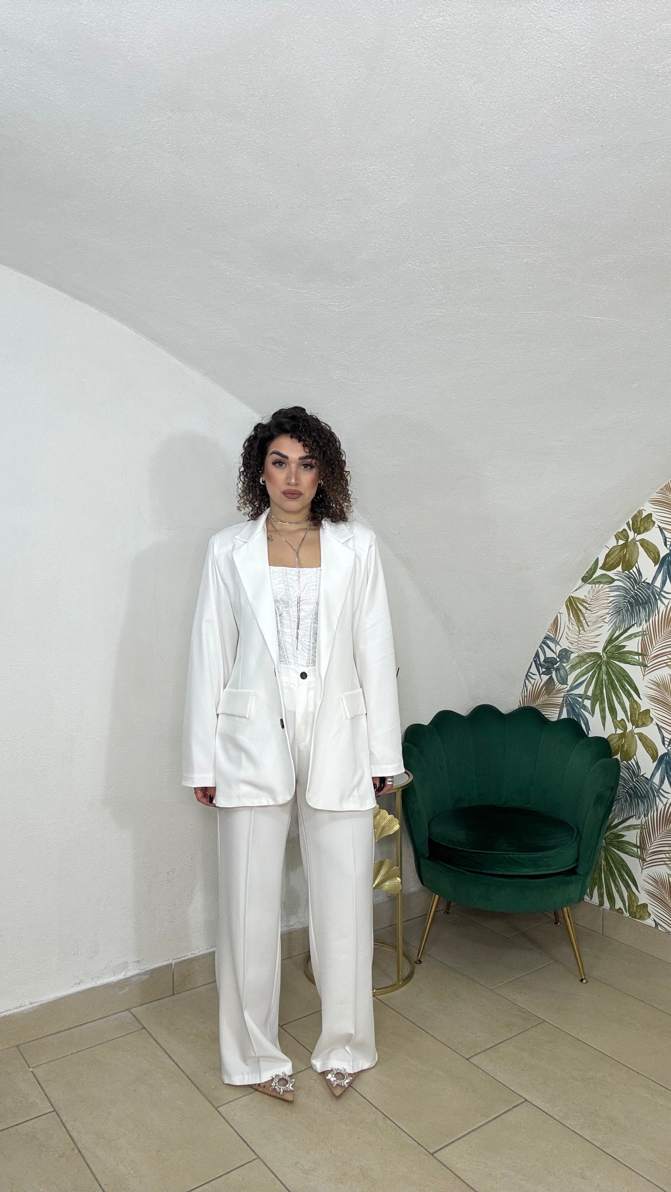 Tailleur White
