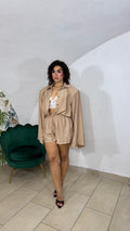 Cordset in Misto lino