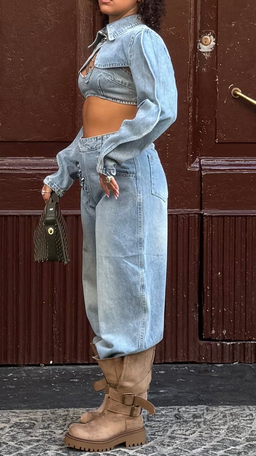 Cordset Rebel in Denim