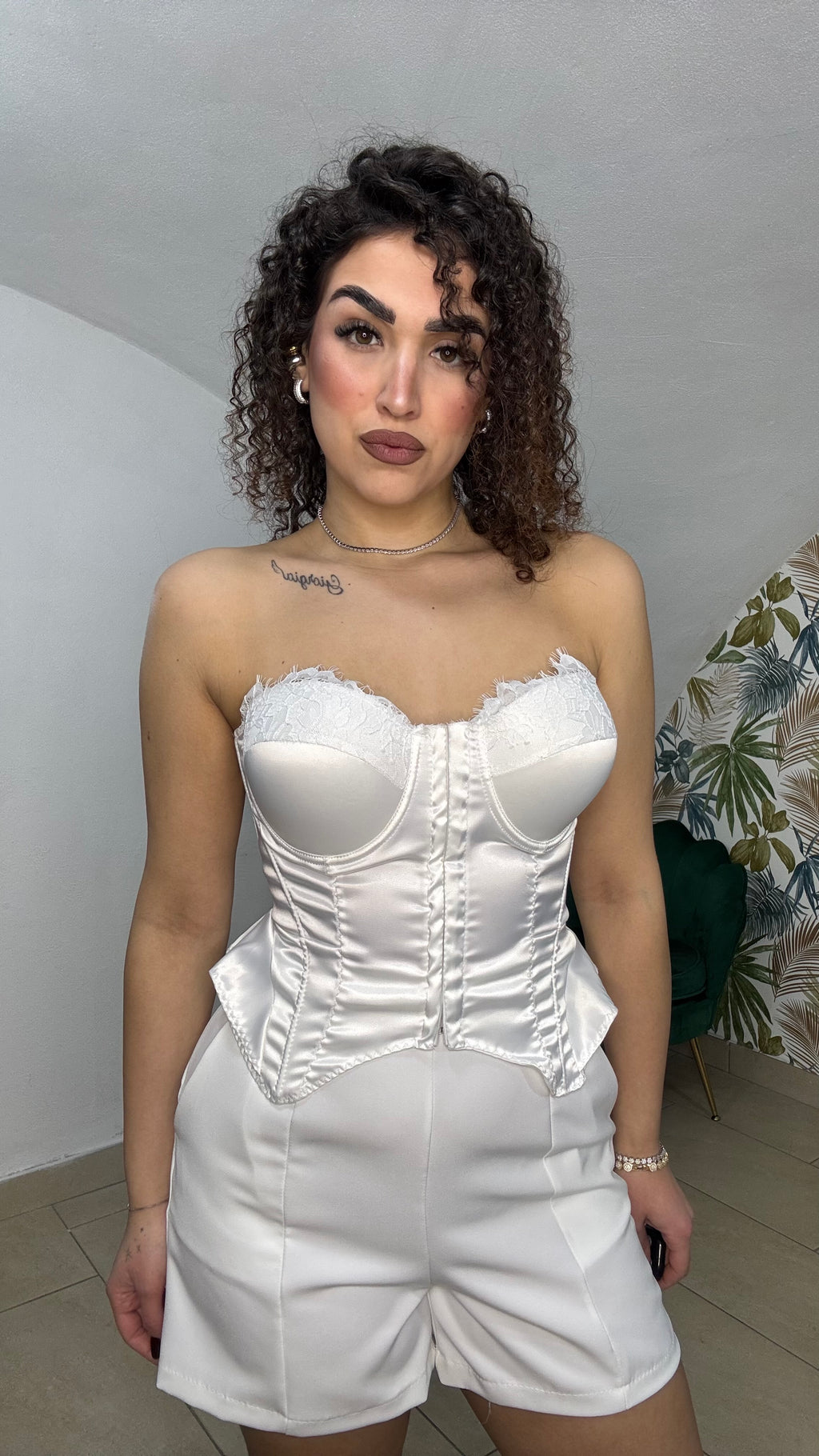 Corsetto In Raso