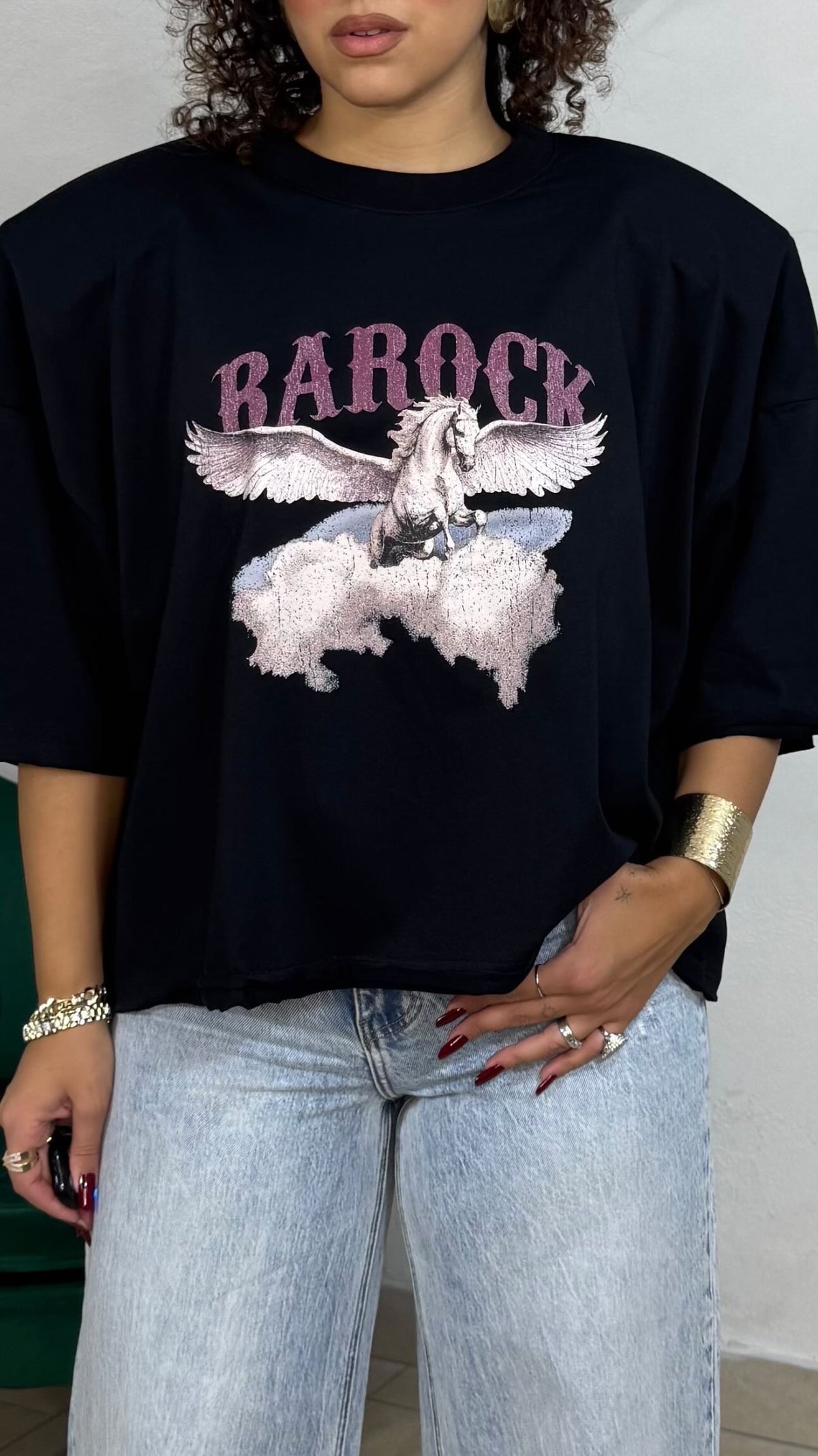 T-shirt Pegaso Barock