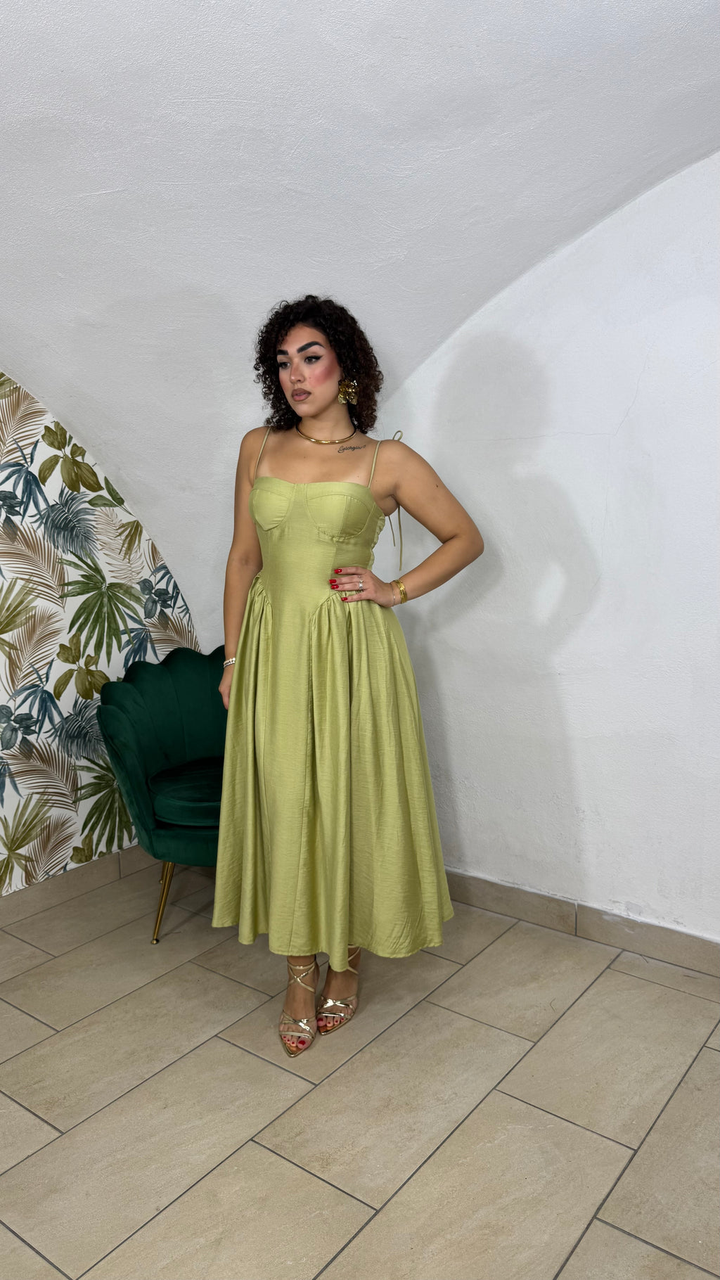 Dress Chiara in Lino