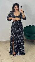 Coordinato Fiocco Pois