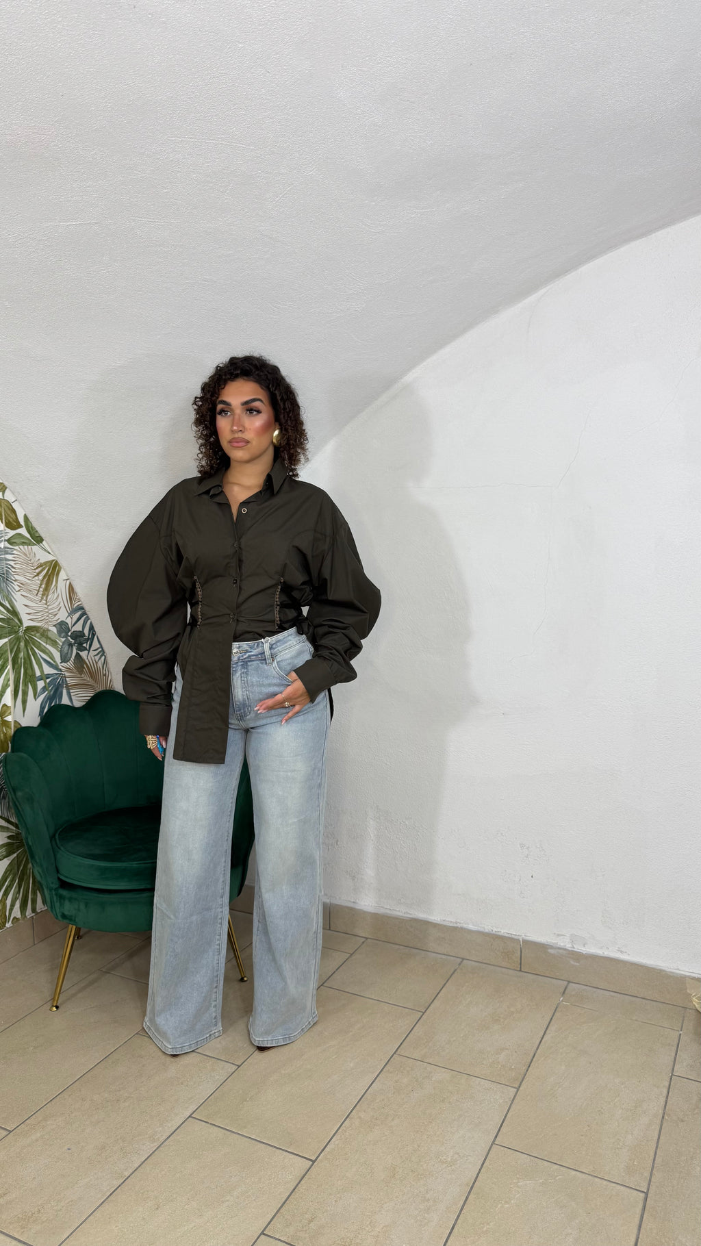 Camicia JustWest con Laccetti