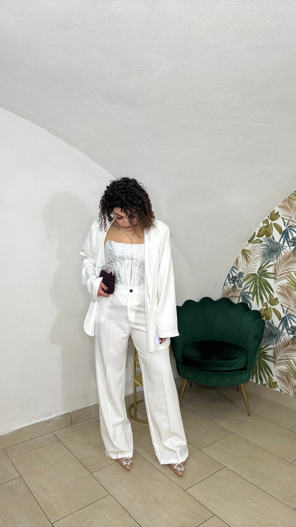 Tailleur White