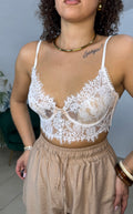 Bralette in Pizzo