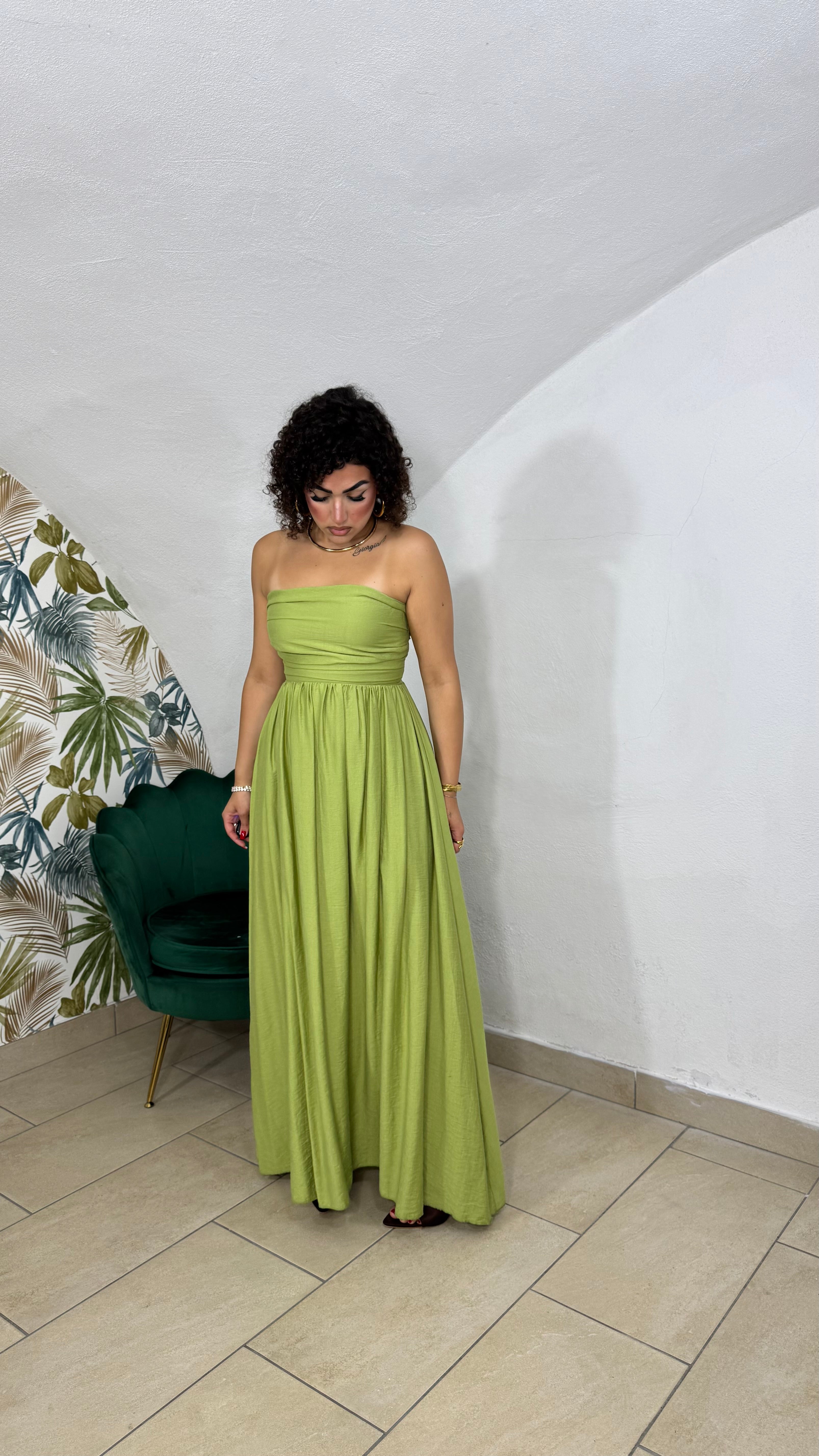 Dress Sara in Lino